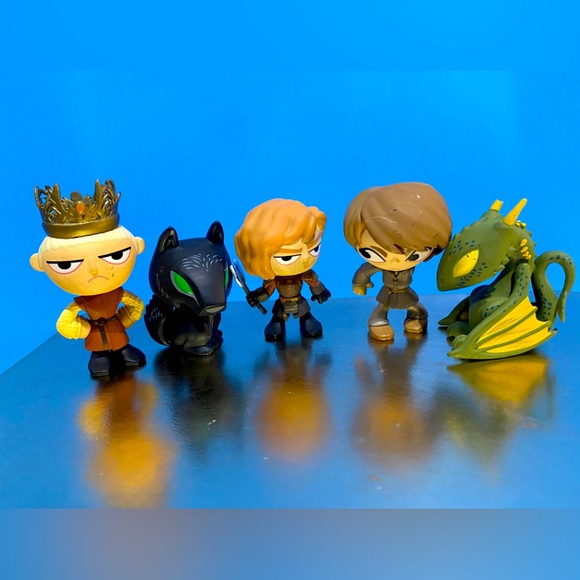 FUNKO GAME OF THRONES VINTAGE 2014 MYSTERY MINI VINYL FIGURE BUNDLE OF 11 - Picture 5 of 11